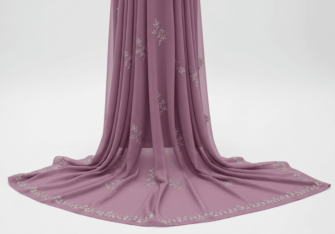 Banaras Check Big Flower Buti