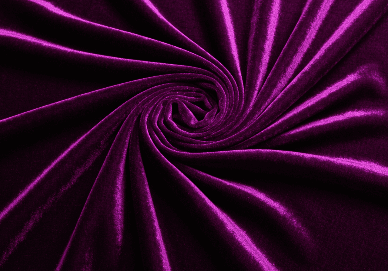 Plum Raw Silk Fabric Heavy